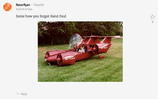 Illustration for article titled Comment Of The Day: You Sure You Want To Stand With Rand? Edition